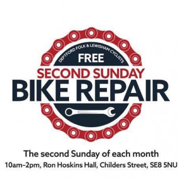 Second sunday bike repair workshop